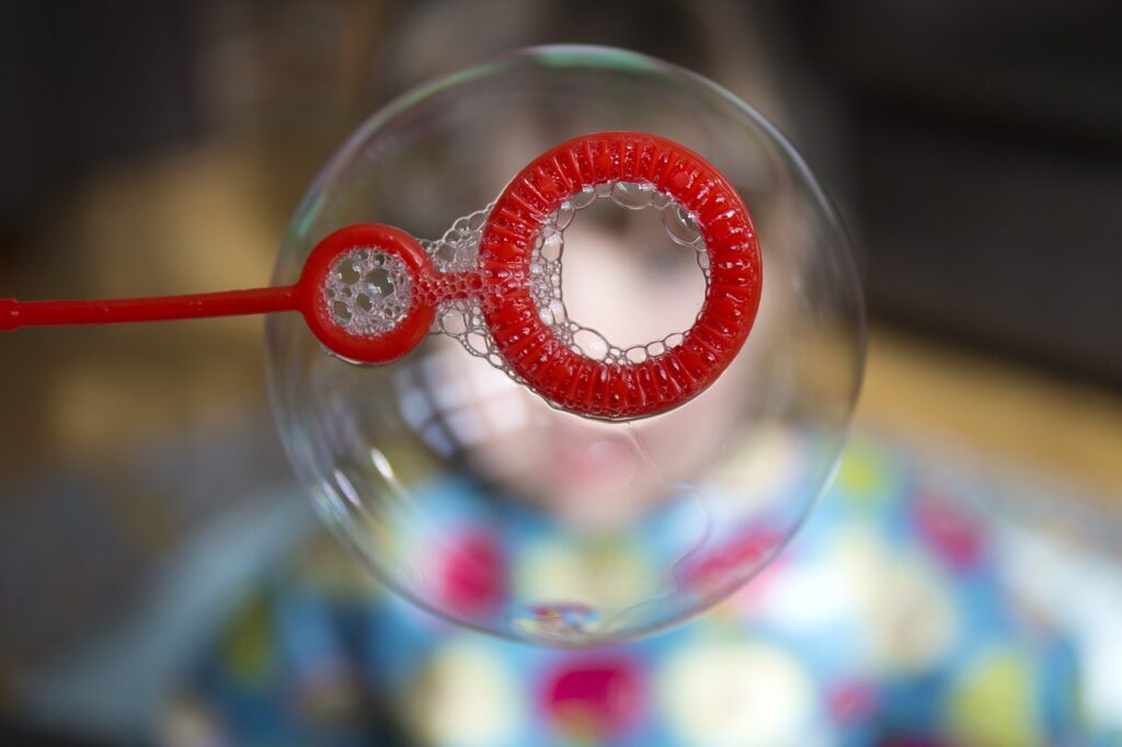 laundry detergent bubble