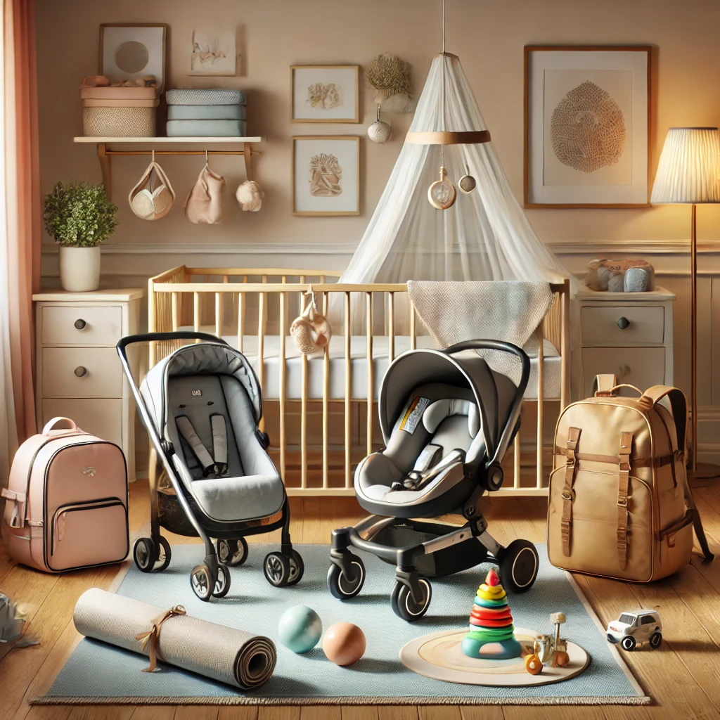 Top 15 essential baby gear list.